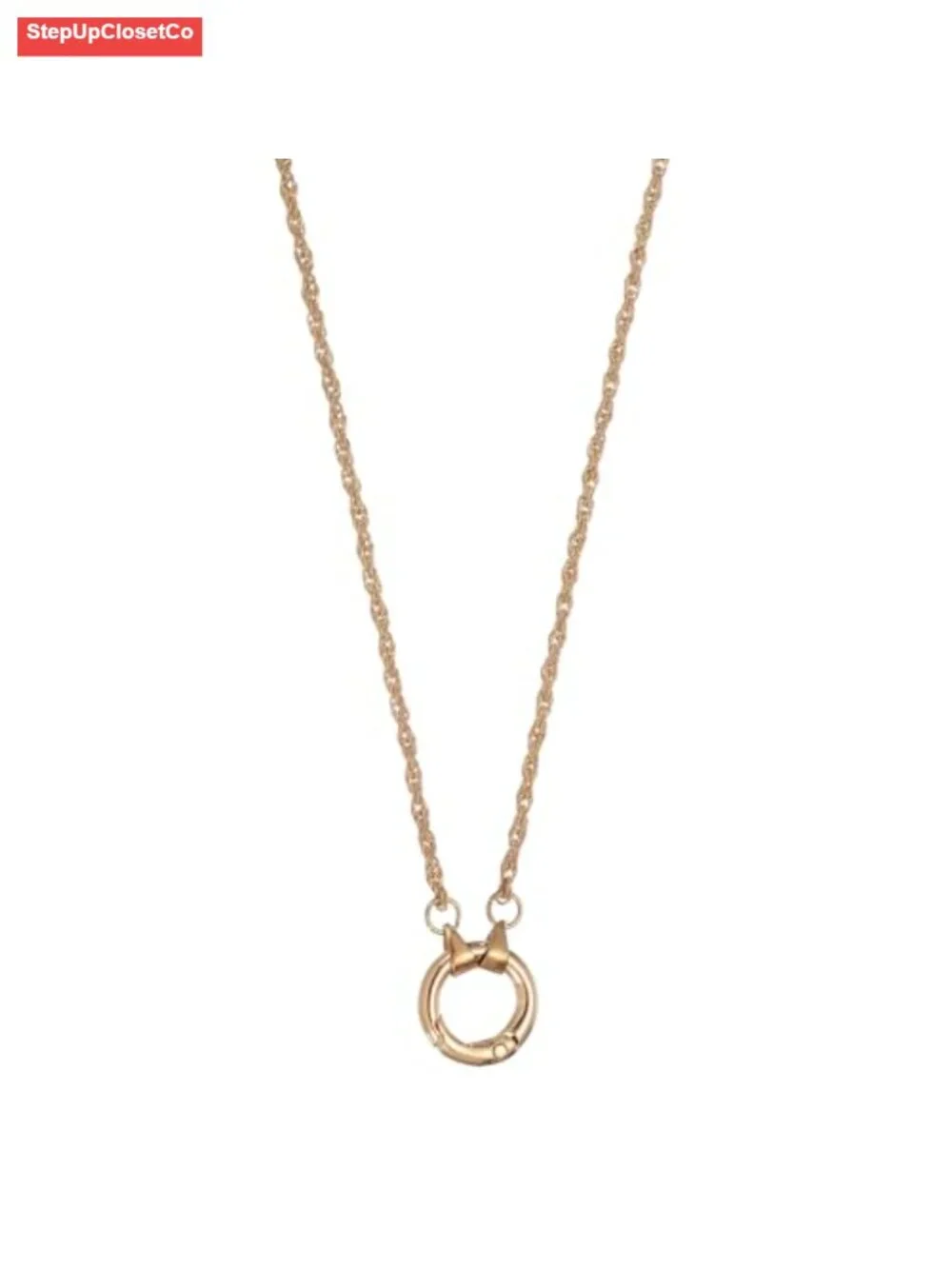 Woven Rope Eyeglasses Chain Holder Necklace Lanyard for Sunglasses, Gold